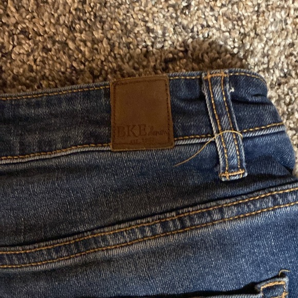 BKE High Rise Stretch Denim Shorts Size 28 - Picture 4 of 11